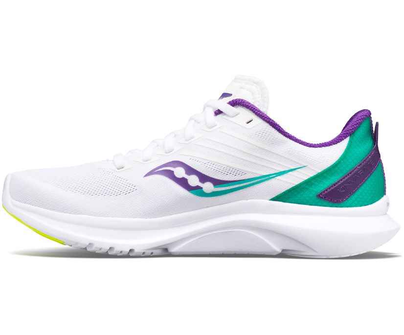 Női Saucony Kinvara 12 Futócipő Fehér | HU 963JPQ